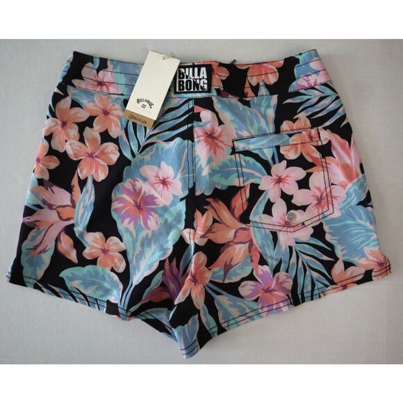 Billabong ABJBS00157 Women's Sz 7 Multi Nights In Paradise 2.5” Boardshorts - Picture 2 of 11